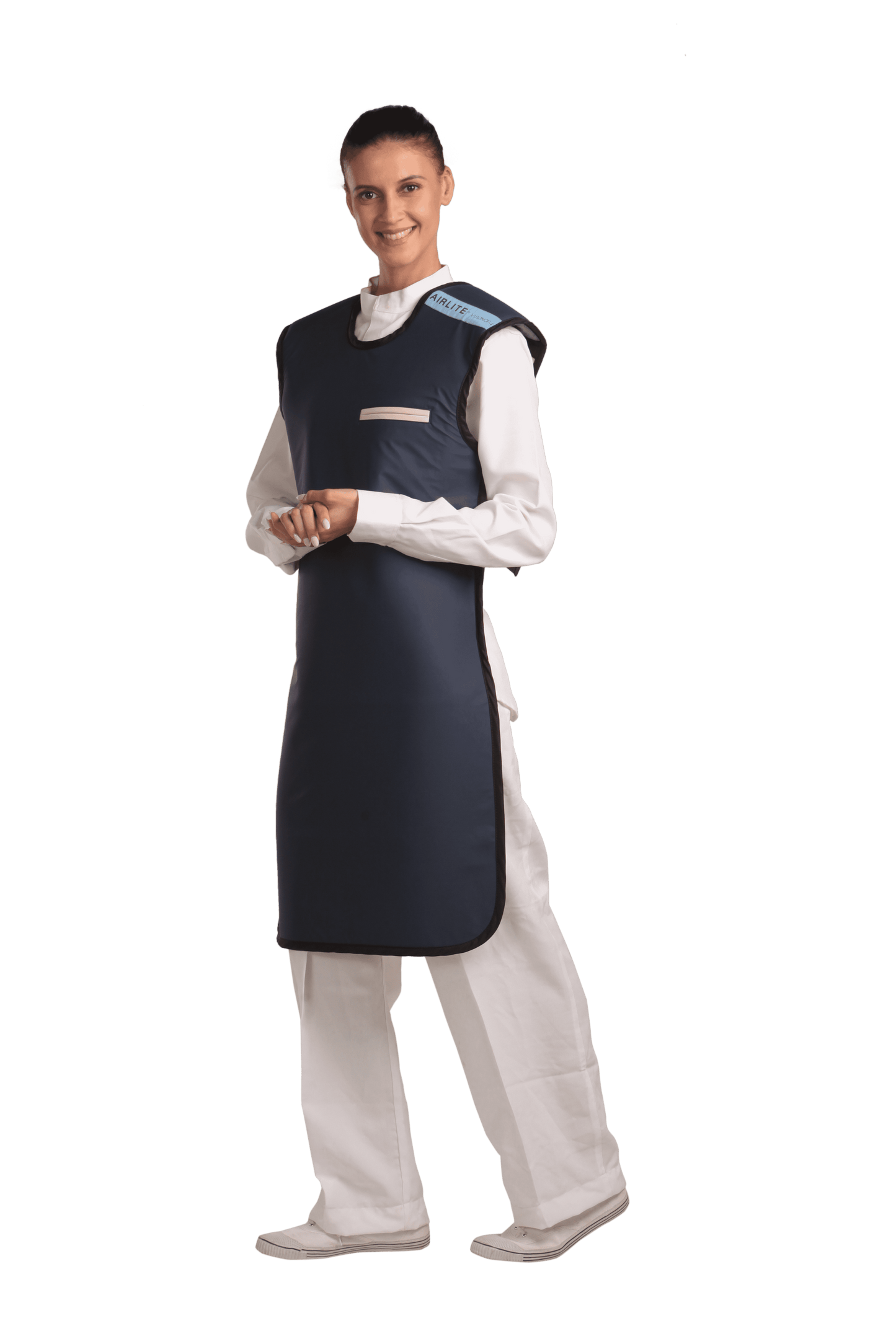 Snap Lock X-ray Lead Apron Coat - Shmira™ Traditional Lead