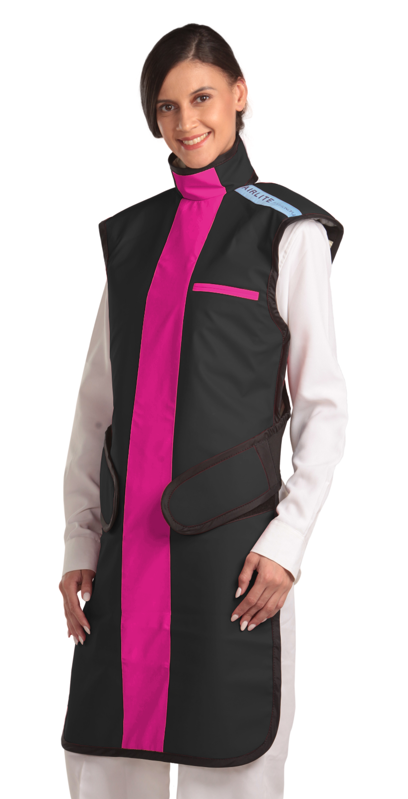 Flex-Back - Lead Coat Apron With Thyroid Collar Shmira™ Traditional Lead